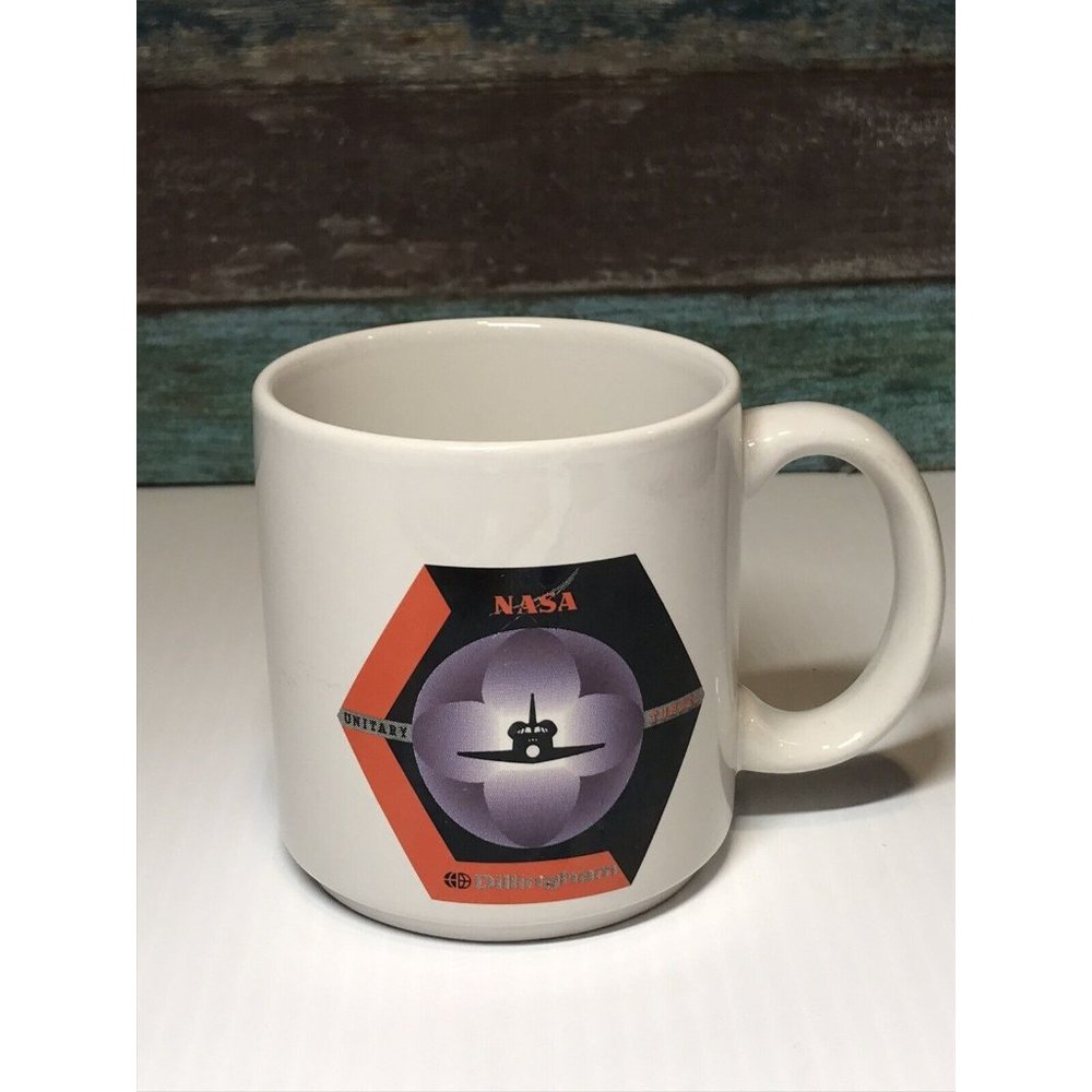 VTG NASA Space Shuttle Dillingham Coffee Mug Cup - Rare!